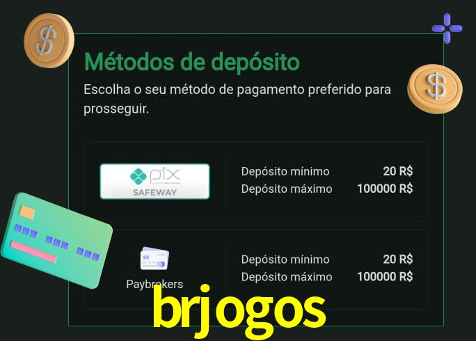 O cassino brjogos oferece uma grande variedade de métodos de pagamento